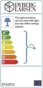 Energie-Label Dyberg Larsen Illumin (E27)