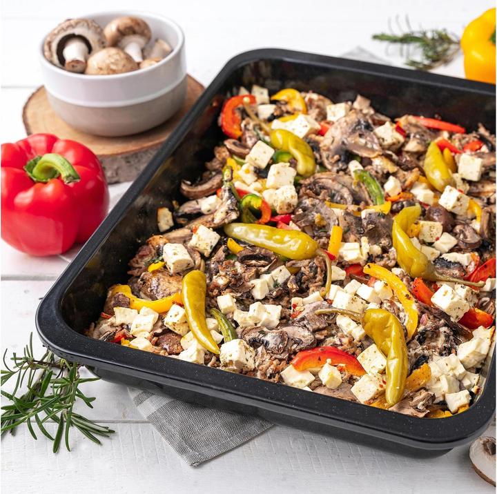 Immagine prodotto Zenker Casseruola piatto cottura speciale 40 x 29 cm, quadrato, e nero