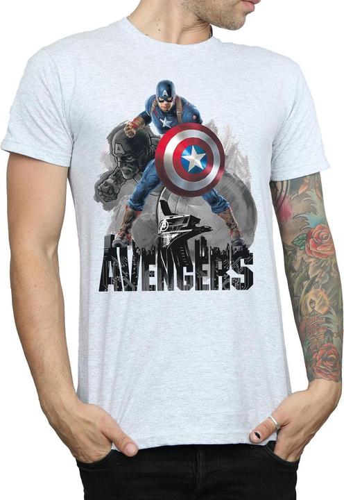 Produktbild Captain America Action Pose TShirt (XXL)