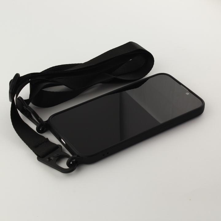 Actual product image PhoneLook Silicone cover with cord and hook (Apple iPhone 13 Pro Max)
