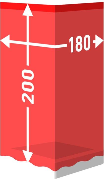 Immagine prodotto Diaqua Tenda da doccia tessile Pasito (180 x 200 cm)