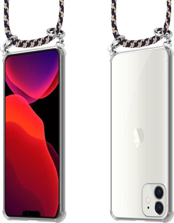 Produktbild Cadorabo TPU Handy Kette SILBER Cover