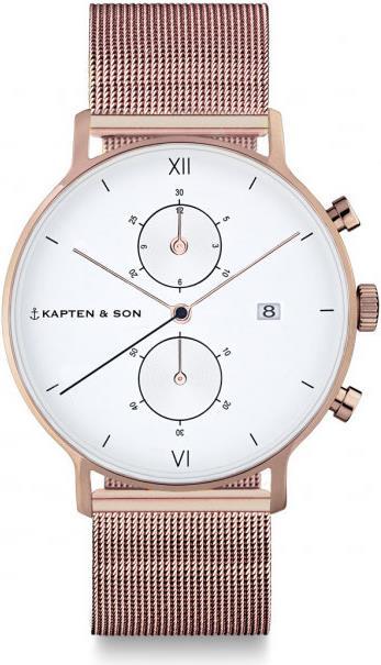 Produktbild Kapten & Son Chrono Mesh (37 mm) (Analoguhr, 37 mm)