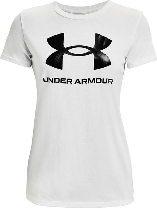 Under Armour Live Sportstyle Graphic Damen T-Shirt Weiss SSC 1356305 102 XL (XL)