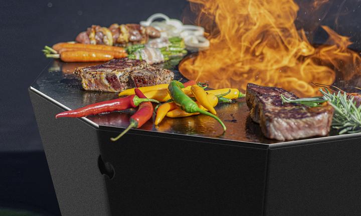Produktbild Ora Feuerplatte Grill schwarz (8 cm)