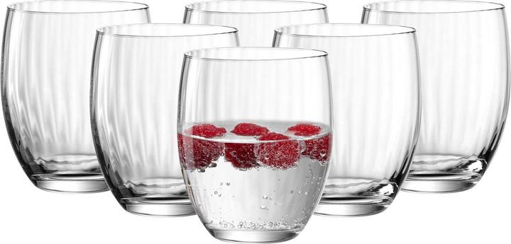 Actual product image Leonardo Whisky glass Poesia 380 ml, 6 pieces, Transparent (3.80 dl, 6 x, Whisky glass)