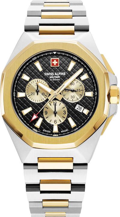 Immagine prodotto Swiss Alpine Military 7005.9147 Typhoon cronografo da uomo 42mm 10ATM (Cronografo, 42 mm)