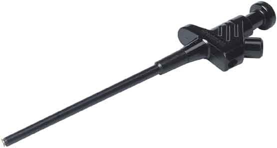 Produktbild Velleman HM6400 Klemmprüfspitze schwarz (Klemme)