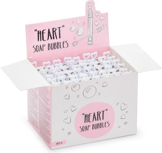 Immagine prodotto Partydeco Bulles à savon - Tube Coeur (48 pezzi)