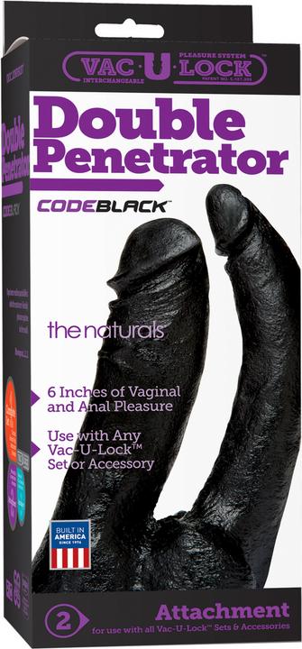 Actual product image Doc Johnson CodeBlack-The Naturals