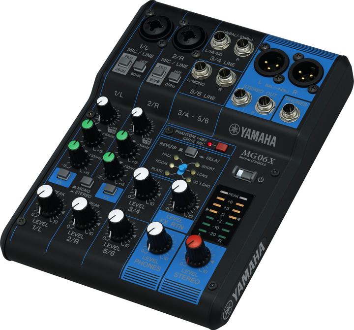 Produktbild Yamaha MG06X (Studio- und Livemixer)