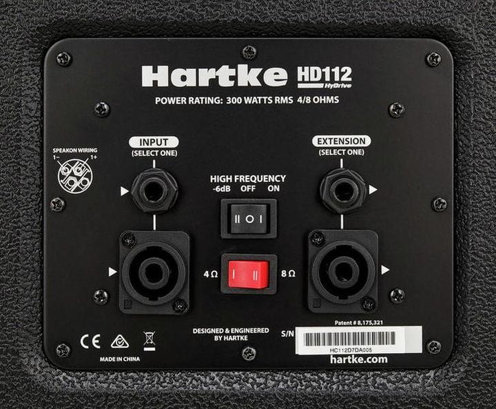 Actual product image Hartke Bass Cab HyDrive HD112 (Bass, 300 W)