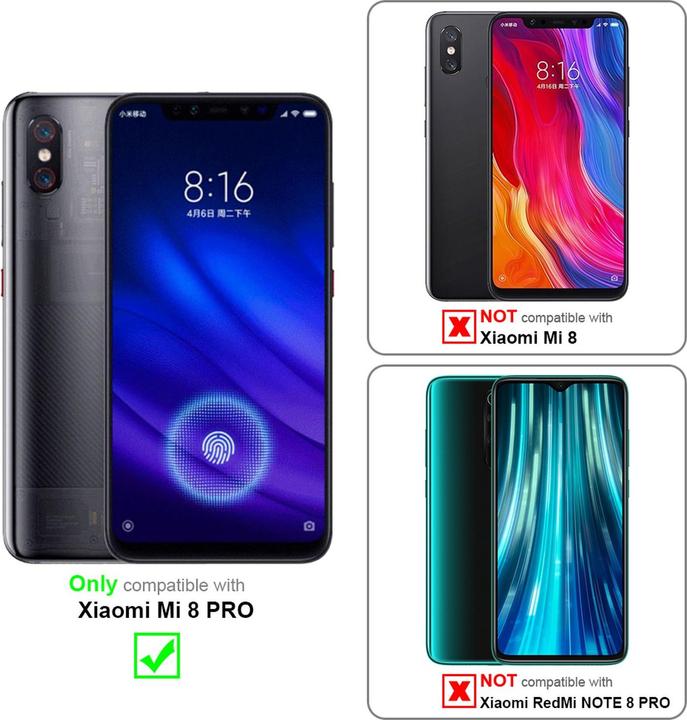 Image du produit Cadorabo Book avec fonction stand Cover (Mi 8 Pro)