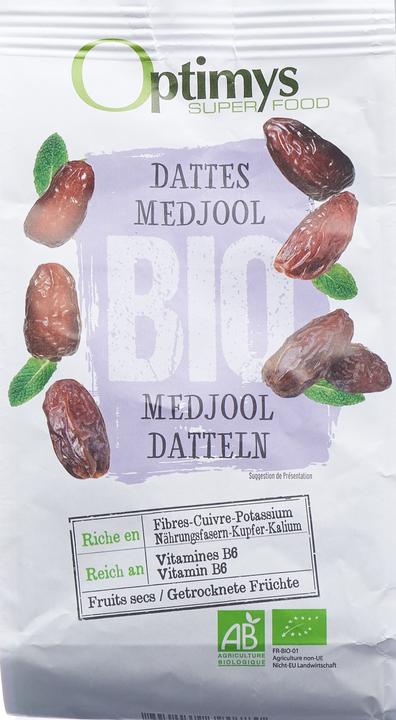 Actual product image Optimys Medjool dates organic (270 g)