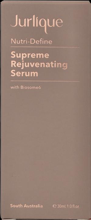 Actual product image Jurlique Nutri-Define Supreme Rejuvenating Serum (30 ml)