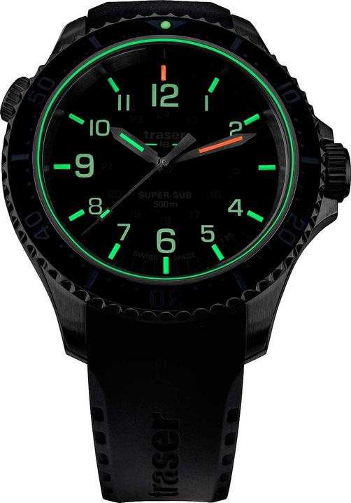 Actual product image Traser P67 SuperSub (Diving watch, 46 mm)