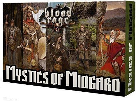 Actual product image Asmodée Blood Rage The Mystics of Midgard Expansion (German)