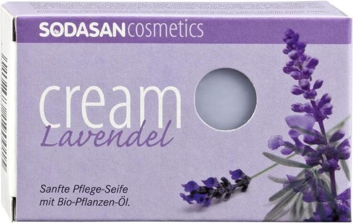Sodasan Cream Lavendel Bioseife (Hartseife)