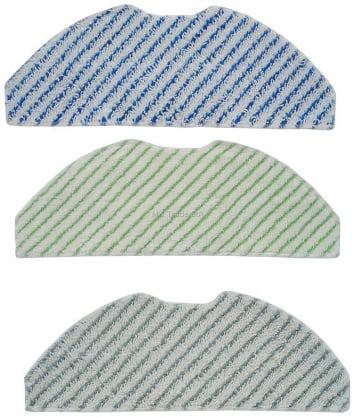 Actual product image Tefal Replaceable mop microfibre cloths x3 for Xplorer S75 robot