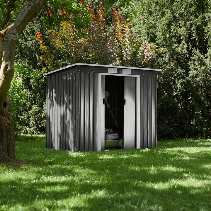Actual product image tectake Garden shed