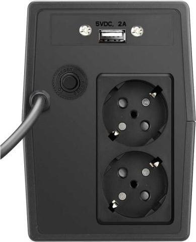 Produktbild Online USV YUNTO Smile 400 400VA/240W Line-Interactive USV (400 VA, 240 W, Line-Interaktiv USV)