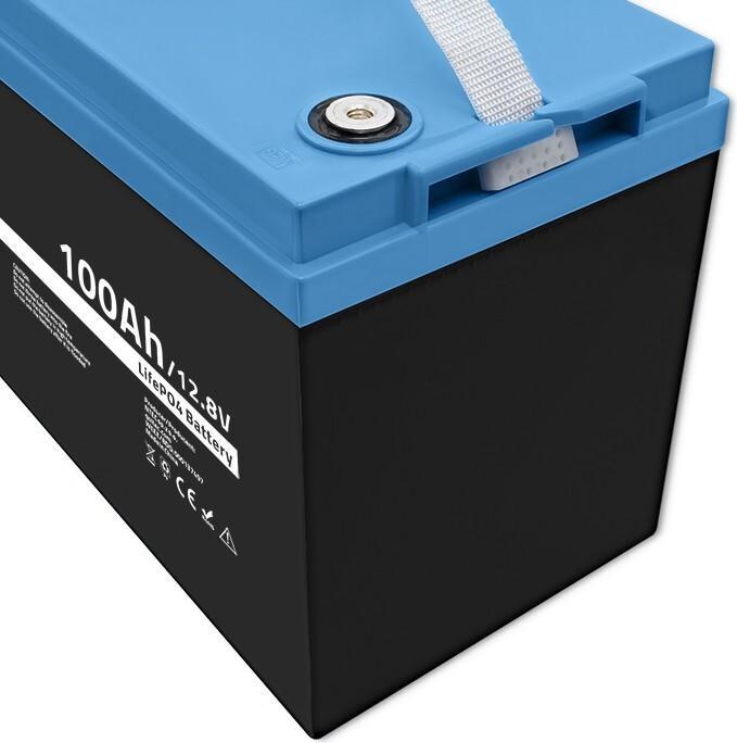 Image du produit Qoltec ACCUMULATEUR LIFEPO4 LITOWO-ŻELAZOWO-FOSFORANOWY | 12.8V | 100AH | 1280WH | BMS (12 V, 100.90 Ah)