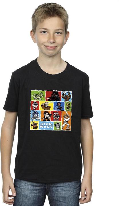 Image du produit Star Wars - T-shirt COMIC DRAWING MONTAGE - Garçon (152, 158)
