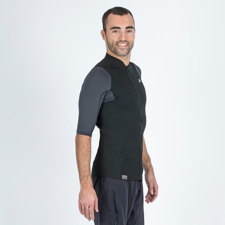 Immagine prodotto Subea YULEX100 manica corta da uomo con protezione UV 1,5 mm - nero (1 mm, XL)