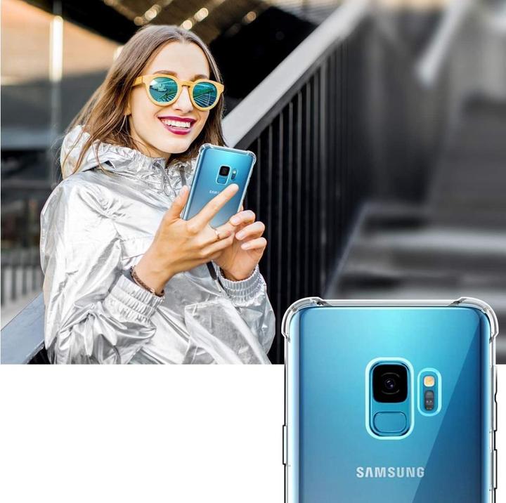 Produktbild Screenguard Samsung Galaxy S9 Hülle Crystal Soft Airbag Bumper (Samsung Galaxy S9+)