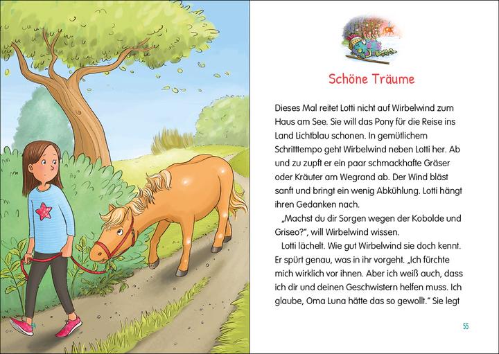Actual product image Die Wolkenponys (Band 3) - Das verzauberte Schloss (German, Jutta Berend, Barbara Rose, 2022)