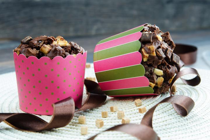 Image du produit Städter Moules à cupcakes rose olive (7 cm)