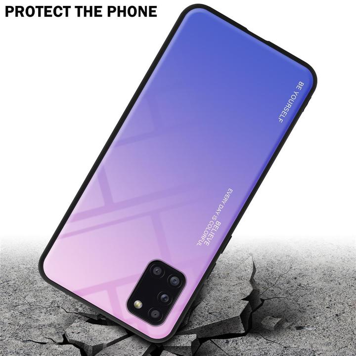 Productafbeelding Cadorabo TPU 2 kleuren glasdekking (Samsung Galaxy A31)