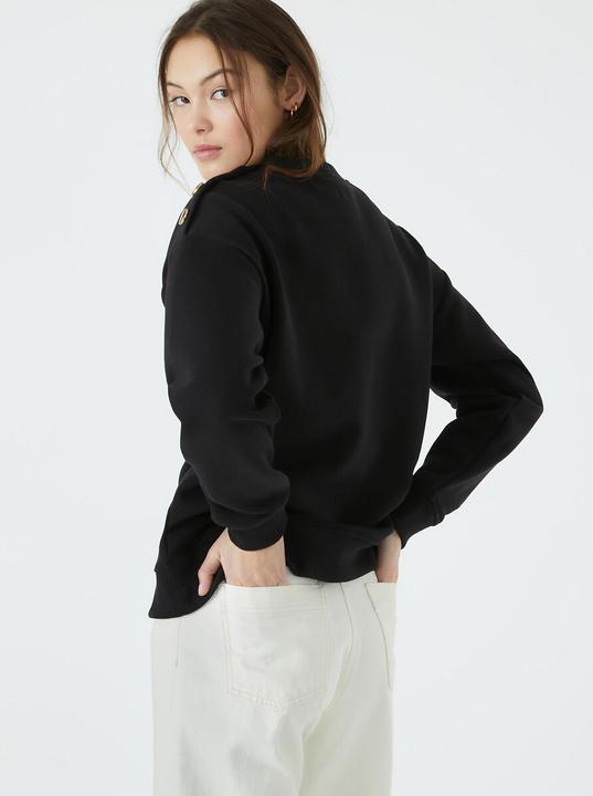 Produktbild La Redoute Collections Sweatjacke mit rundem Ausschnitt (M)