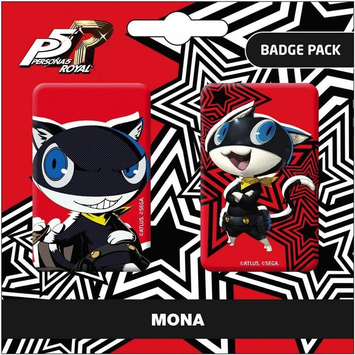 Produktbild POPbuddies Persona 5 Royal Ansteck-Buttons Doppelpack Mona / Morgana