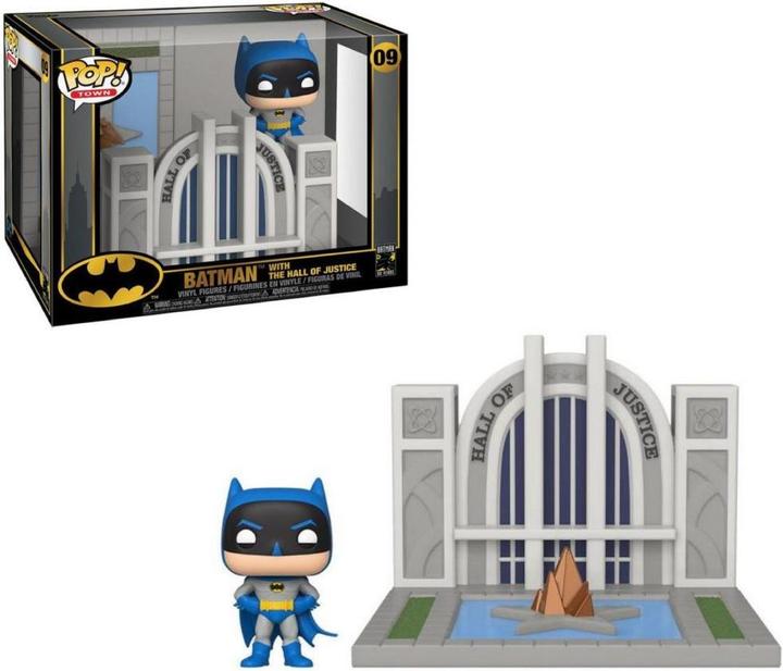Image du produit Funko POP! - Batman 80th: Batman & Hall of Justice