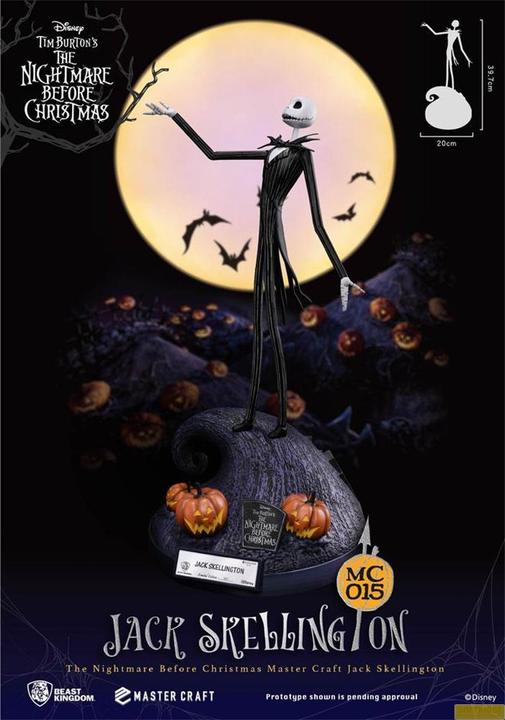 Beast Kingdom ST Jack Skellington Nightmare Before Christmas Master Craft