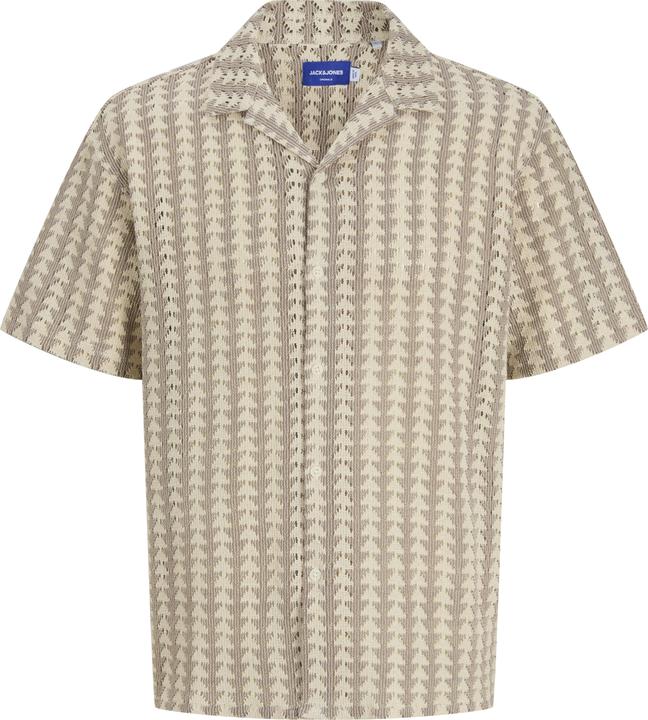 Jack & Jones Jorsummer Luke Texture Resort Shirt Ss (XL)