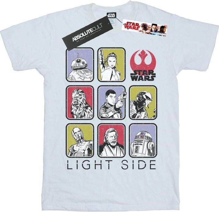 Actual product image Star Wars Boys The Last Jedi Multi Character T-Shirt (116)
