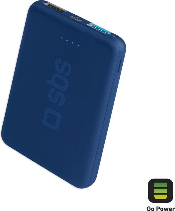 Produktbild SBS Pocket Power Bank 5000 mAh (5000 mAh, 18.50 Wh)