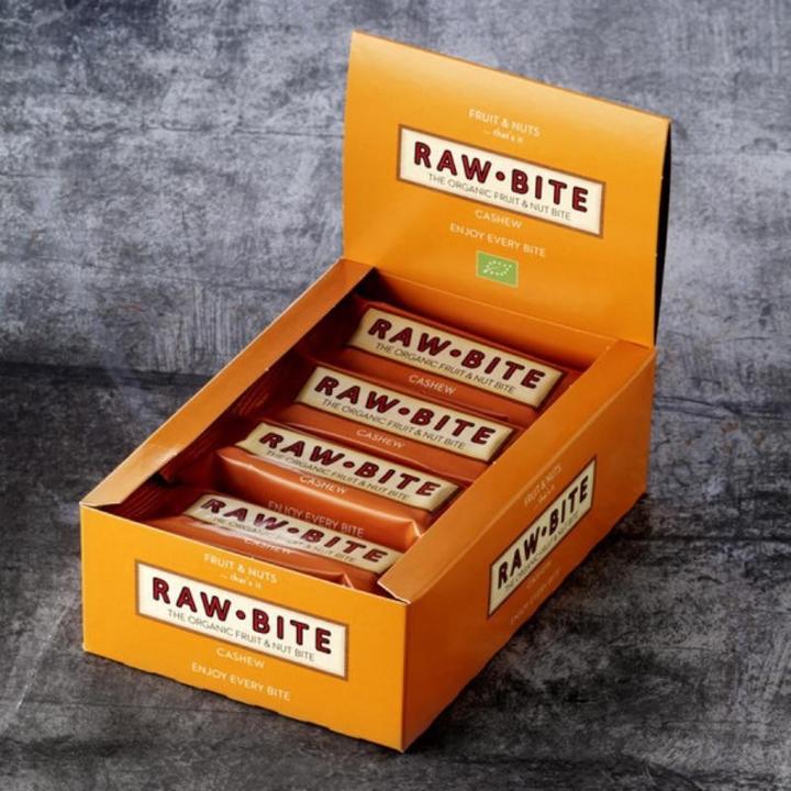 Actual product image Raw Bite Cashew raw bar organic (1 pcs., 50 g)