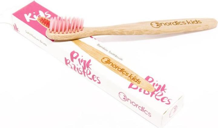 Actual product image Nordics Children bamboo toothbrush soft medium (Medium, 1 x)