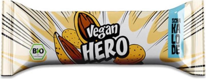 Vantastic Foods VEGAN HERO barre d'amandes blanches Schakalode Bio (1 pcs, 40 g)