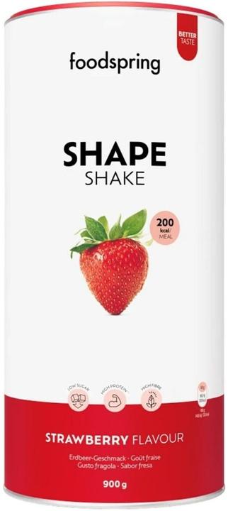 Actual product image Foodspring Shape Shake (Strawberry, 1 pcs., 900 g)