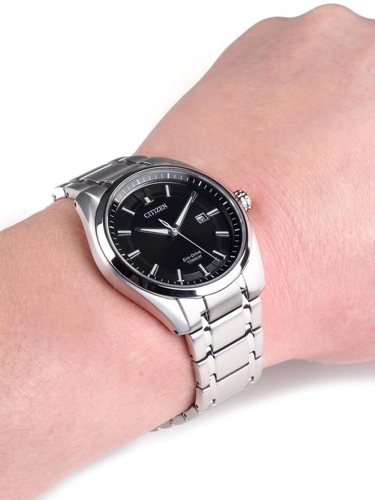 Immagine prodotto Citizen AW1240-57E Eco-Drive Super Titanium Uomo 42mm 10ATM (Orologio da polso analogico, 42 mm)