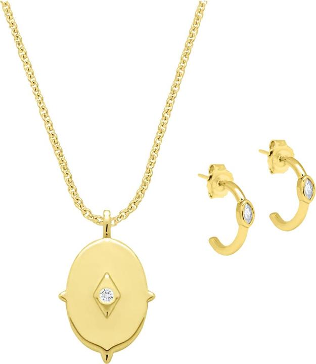 Produktbild Candy Schmuckset Ester, 925 Sterling Silber, vergoldet (925er Sterling Silber)