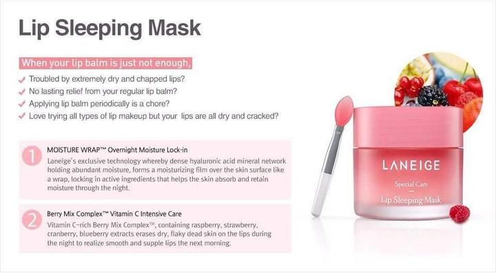 Produktbild Laneige Lip Sleeping Mask (Serum, 20 ml)