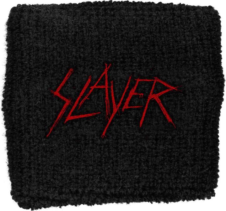 Produktbild Slayer Scratch Logo Fabric Wristband (20% Elastan, 80% Baumwolle)