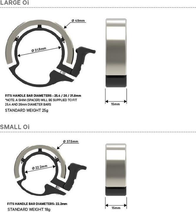 Actual product image knog. Oi large