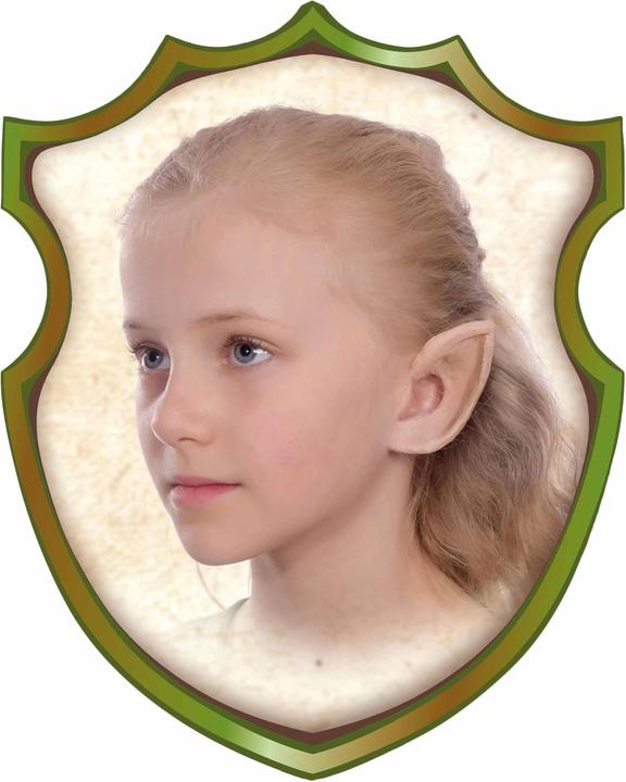 Immagine prodotto Festartikel Müller Orecchie da elfo in lattice per bambini con mastice