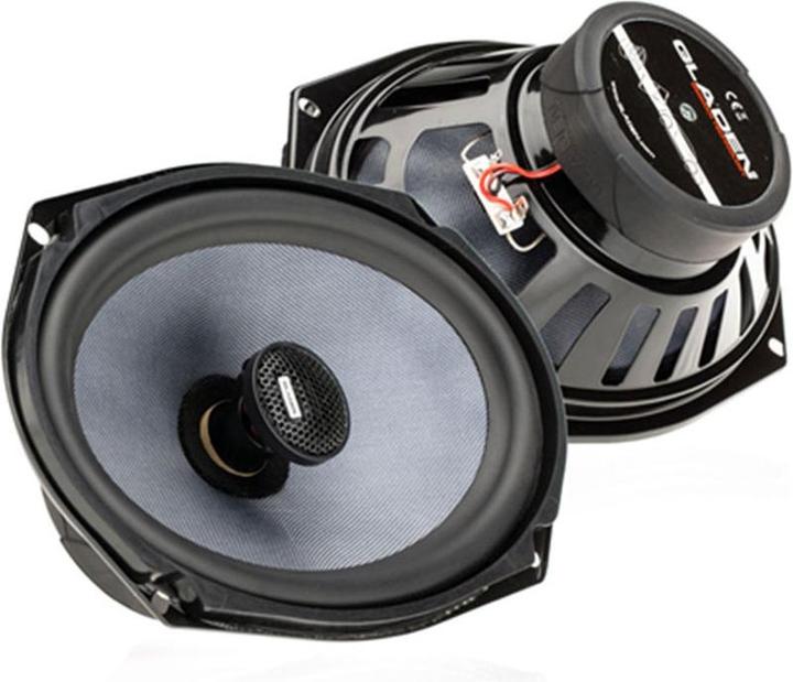 Gladen Glad Audio Alpha 609C - Altoparlante per auto - altoparlanti ovali da 6x9 pollici - set di 2 (6 x 9")